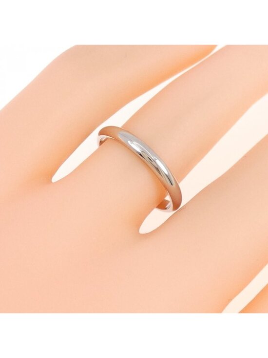Cartier Platinum and Diamond Love Band 5.46mm - EDJ Cartier Wedding Ring Silver
